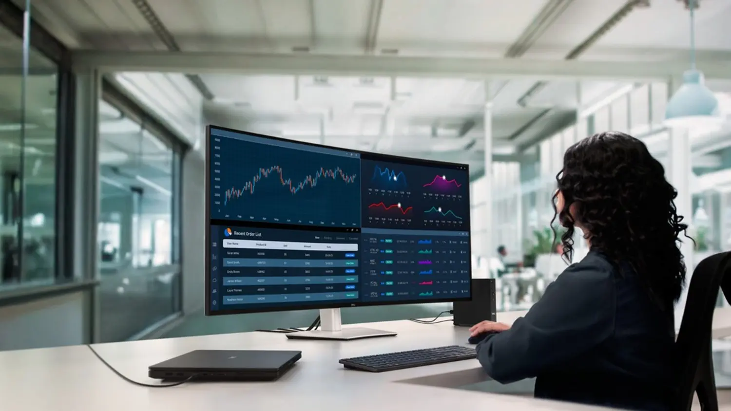 photo of Dell takes on Pro Display XDR with massive curved 6K Thunderbolt monitor image