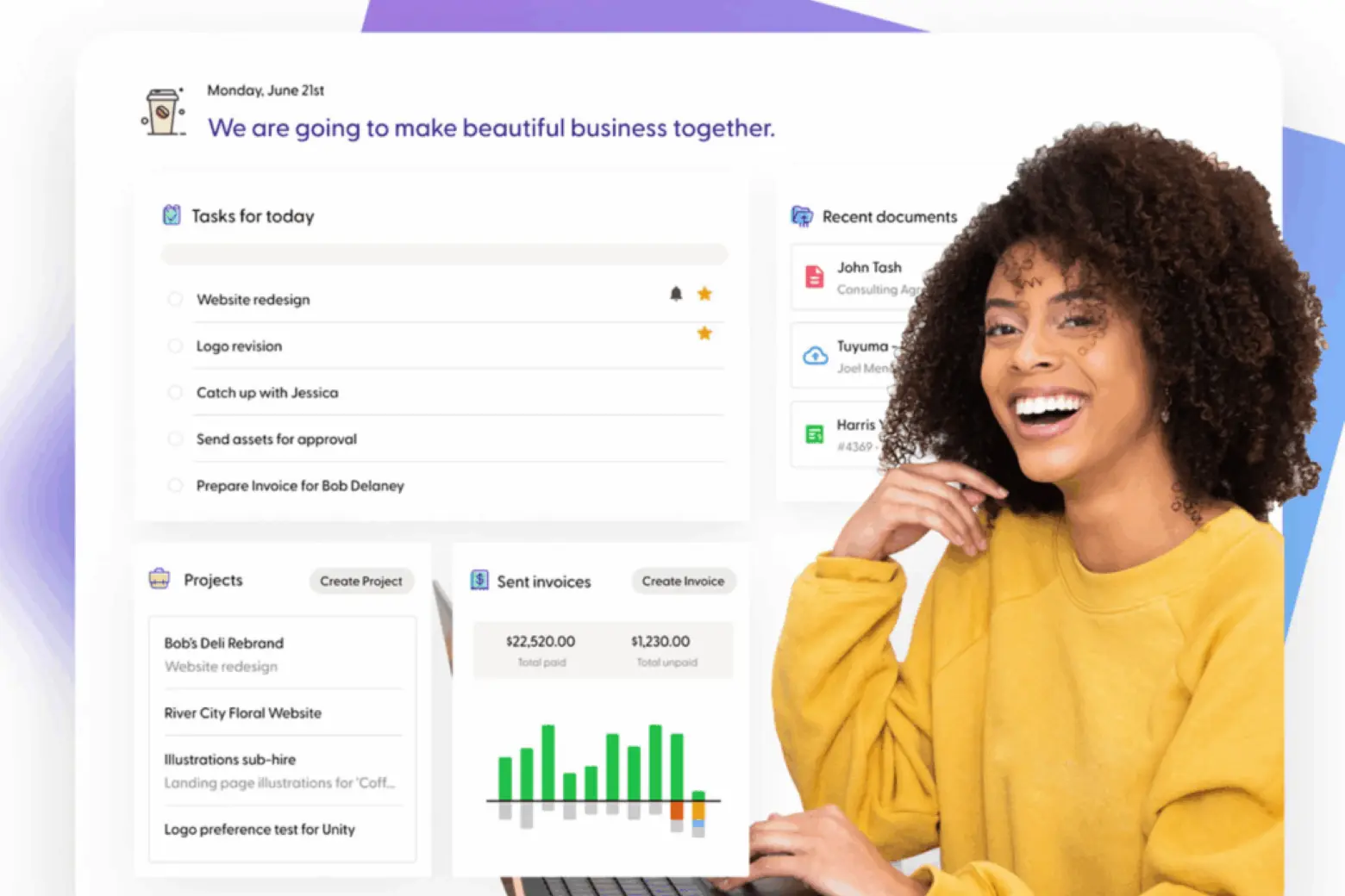 Grow and manage your freelance biz the easy way