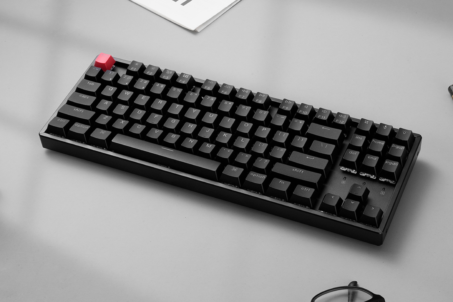 photo of Keychron K8 mechanical keyboard is hot-swappable, customizable and on sale for $80 image
