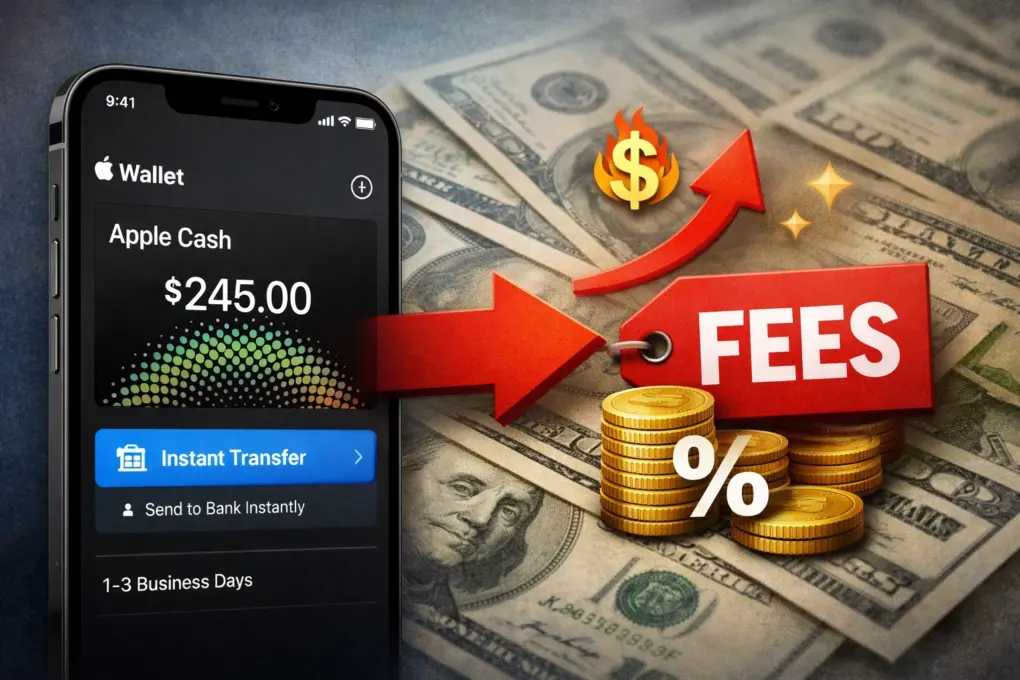 Get ready to pay more for Apple Cash Instant Transfer.