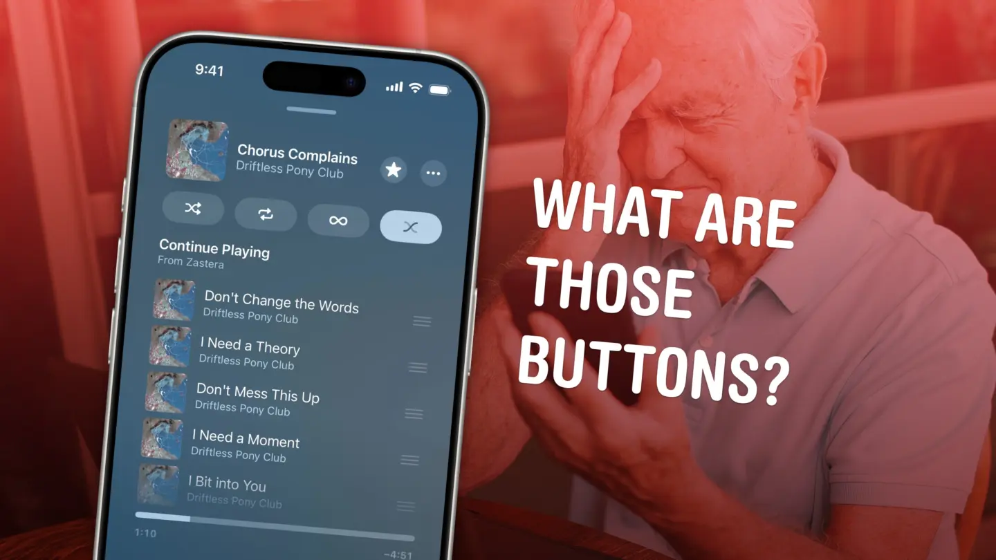 Apple Music Buttons