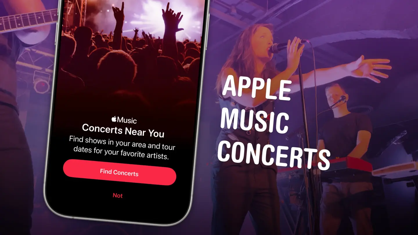 Never miss a live show in your hometown with Apple Music Concerts
