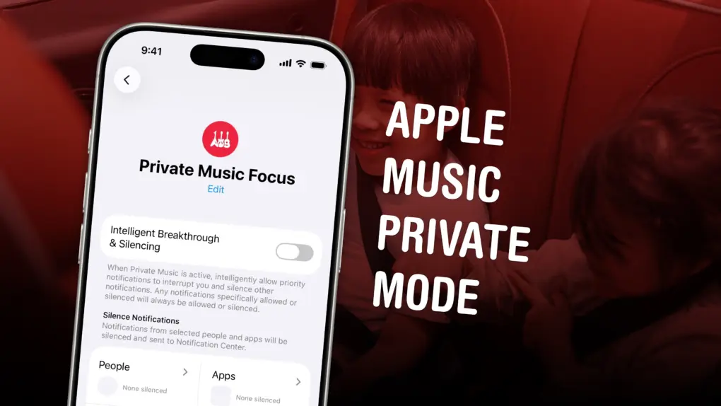 Apple Music Private Mode graphic