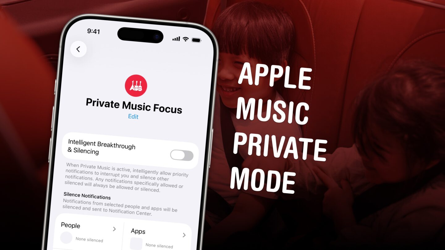 Apple Music Private Mode graphic