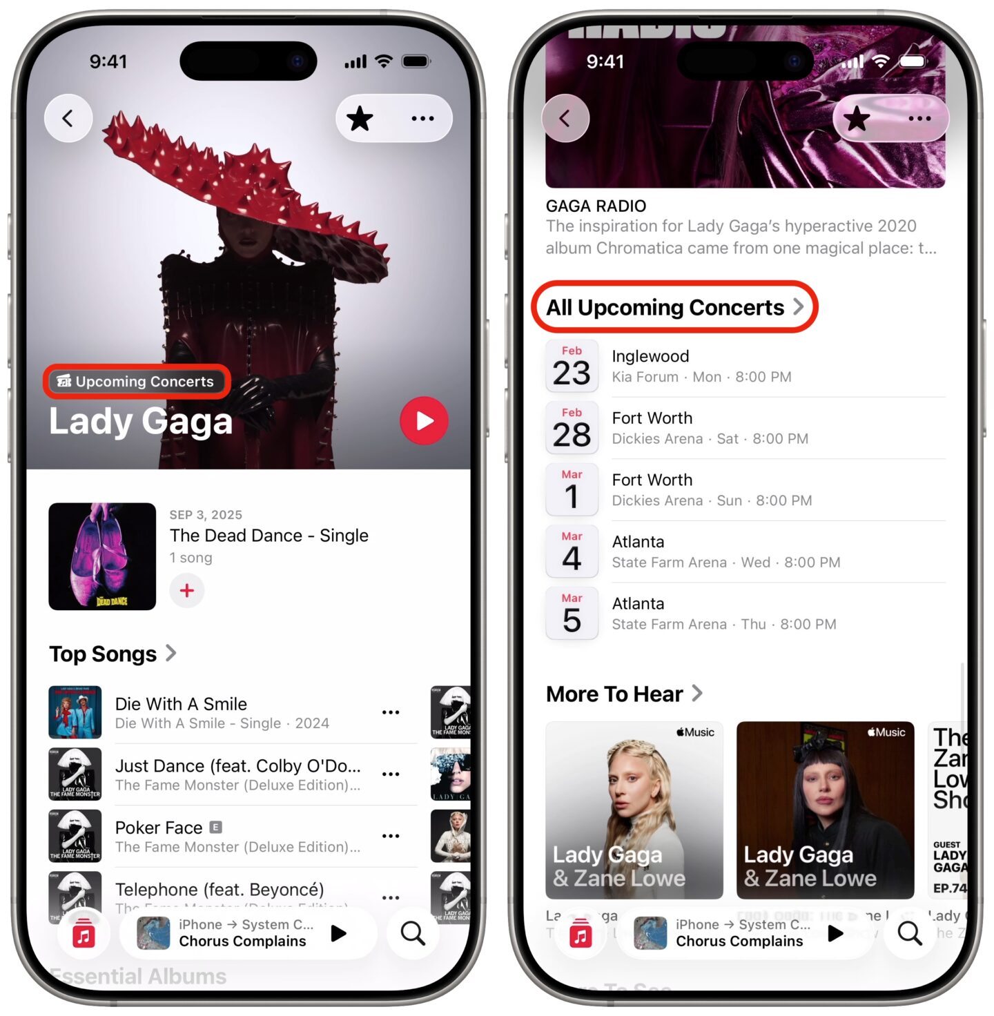 Artist Upcoming Concerts Upcoming concerts for an artist
