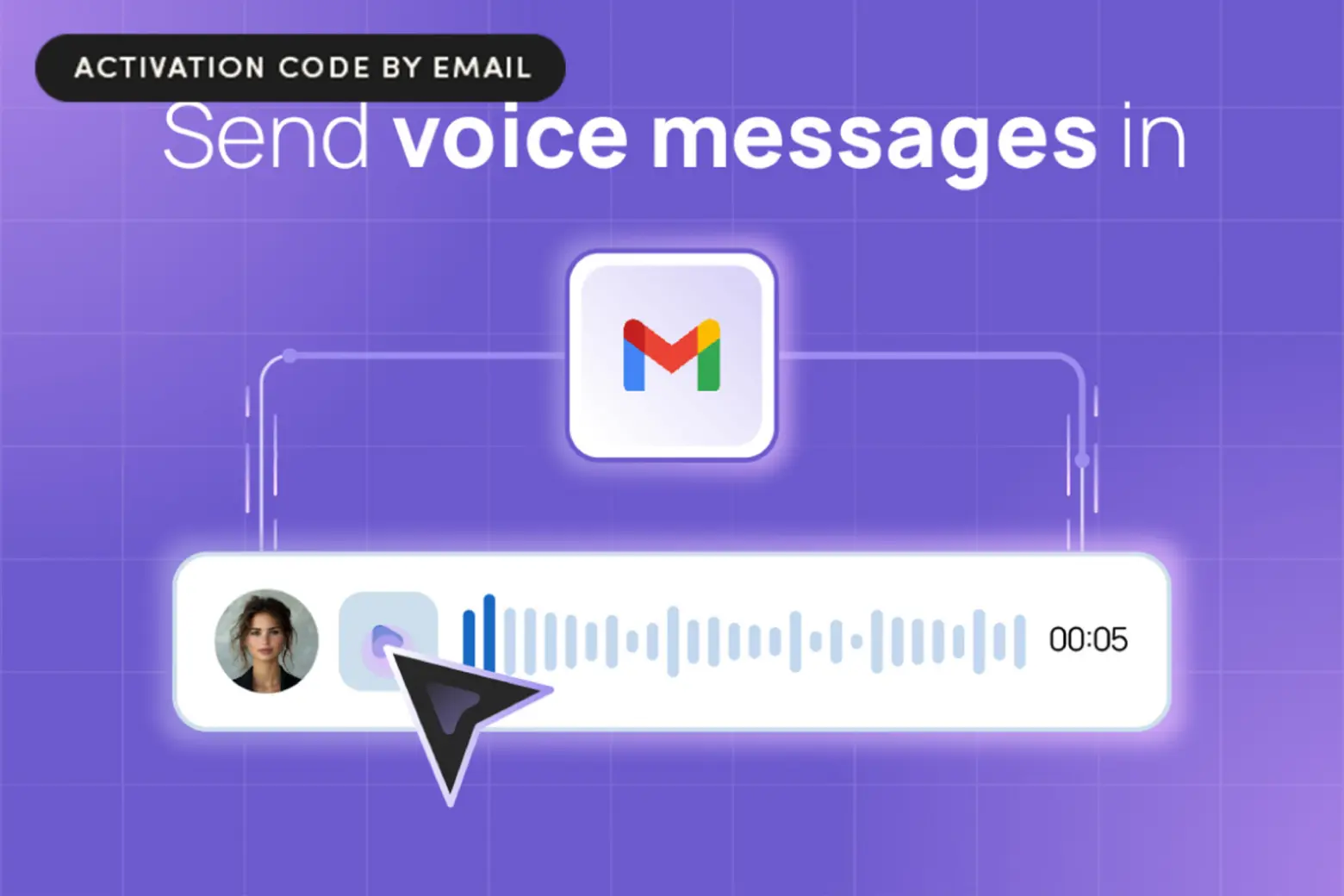 Respond to email with voice recordings that convey the…