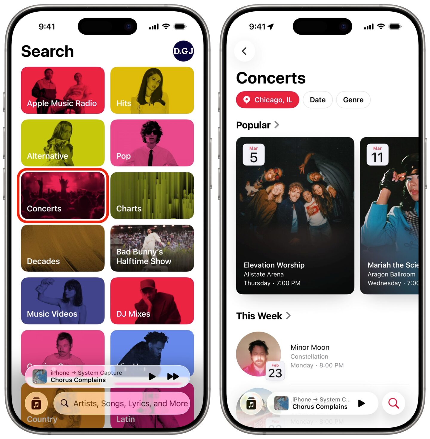 Find Apple Music Concerts Finding concerts nearby in Apple Music