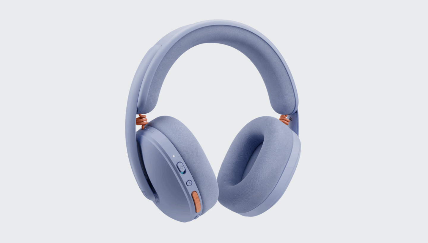 Logitech G325 headset in lilac