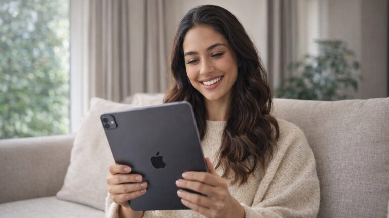 M5 iPad Pro in use