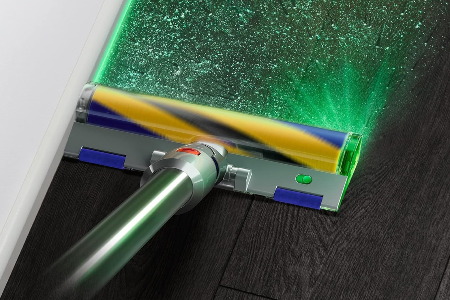This heavily discounted Dyson vacuum packs a frickin’ laser