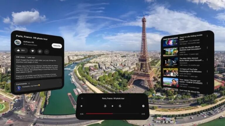 YouTube finally arrives on Vision Pro