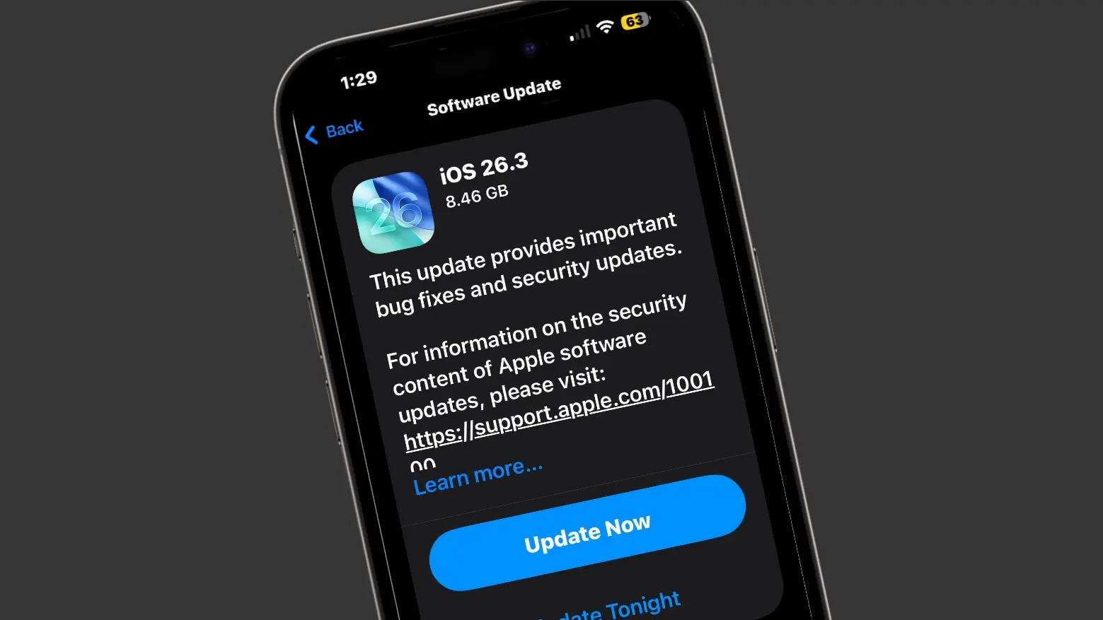 Here’s when Apple will launch iOS 26.3