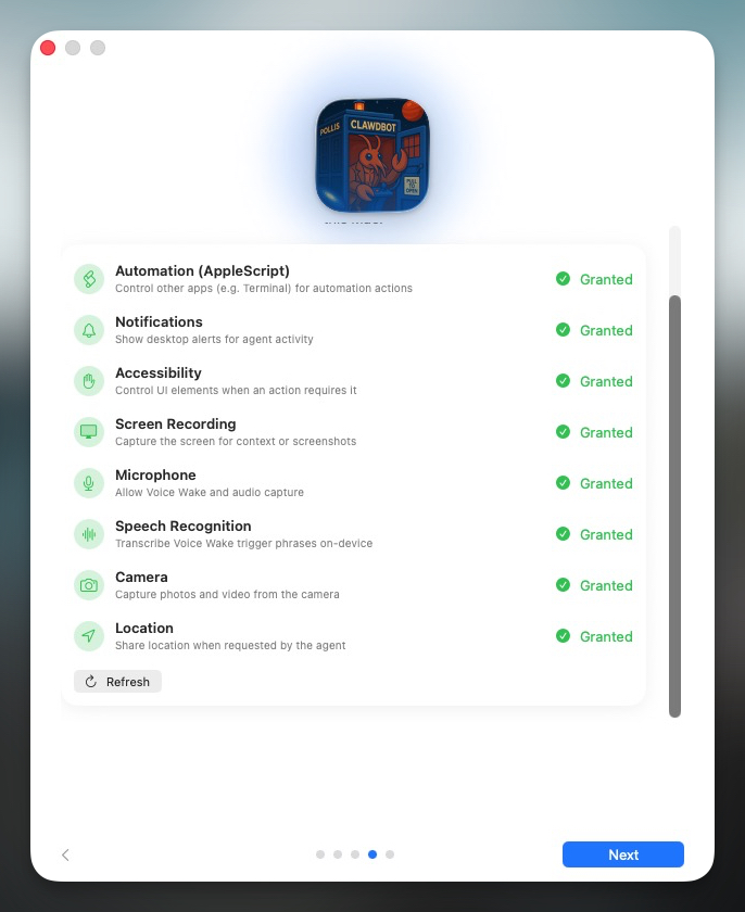 OpenClaw Mac companion app
