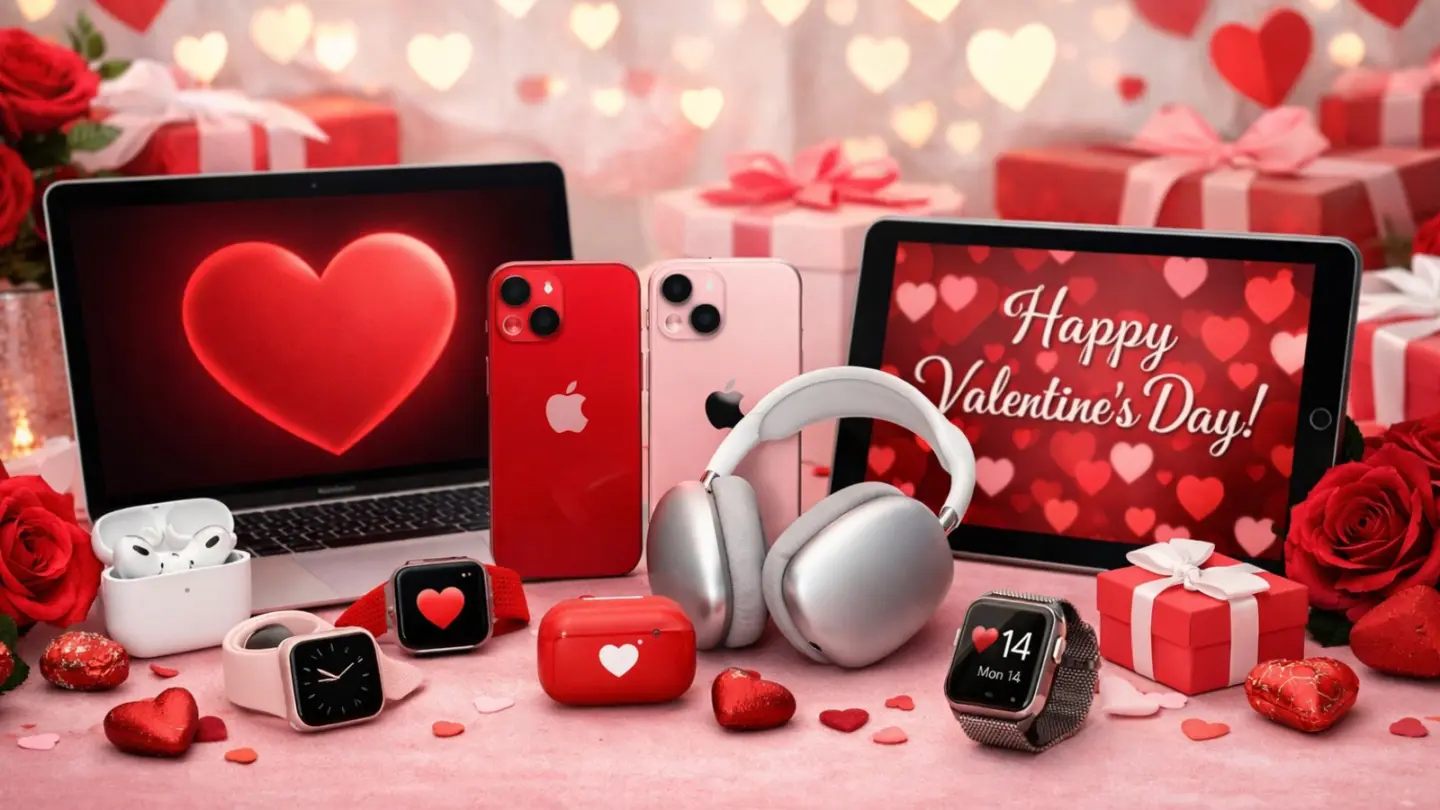 AI-generated image of best Valentine's Day gifts from Apple