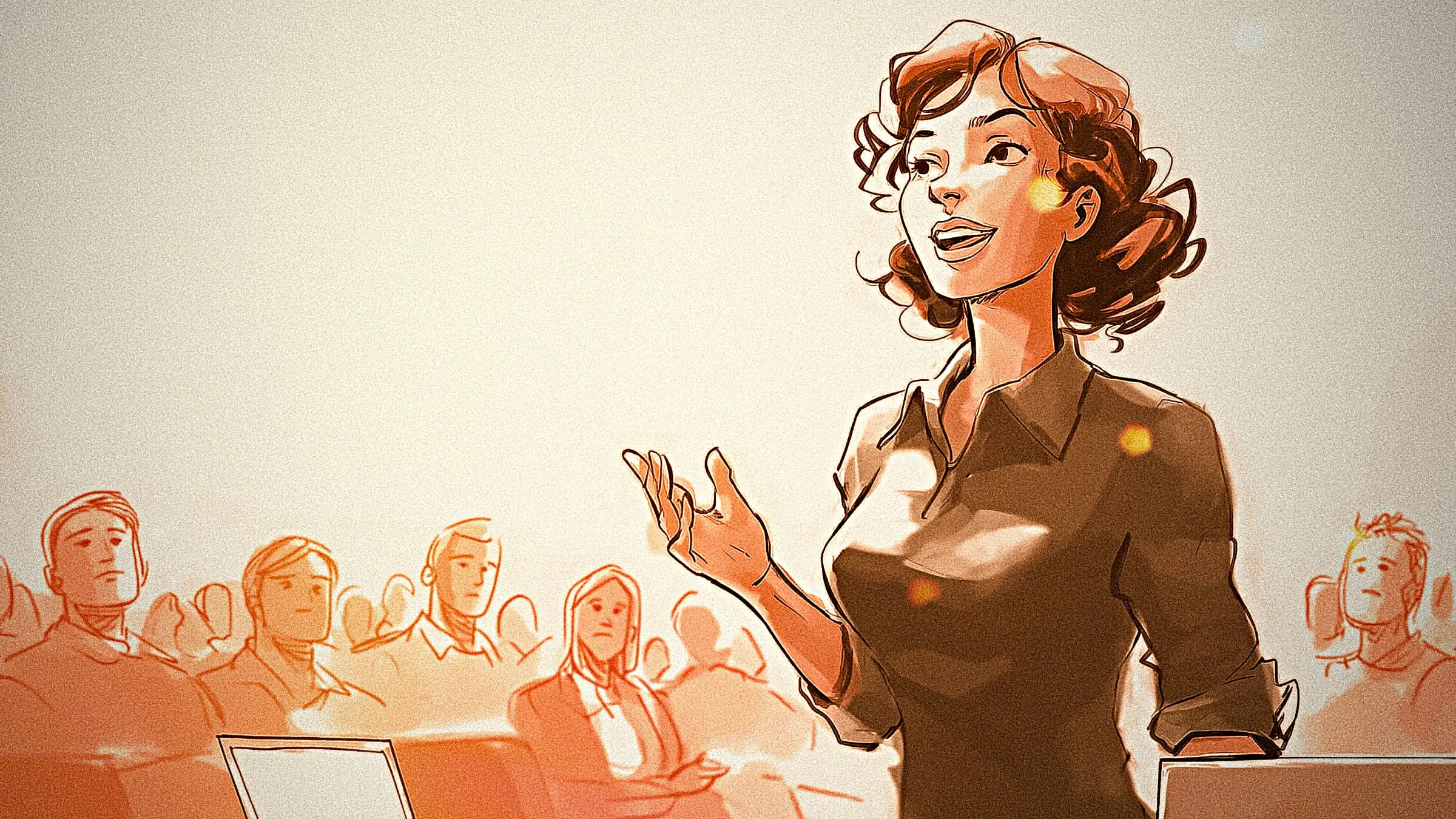 Turn a simple idea into a full presentation in minutes