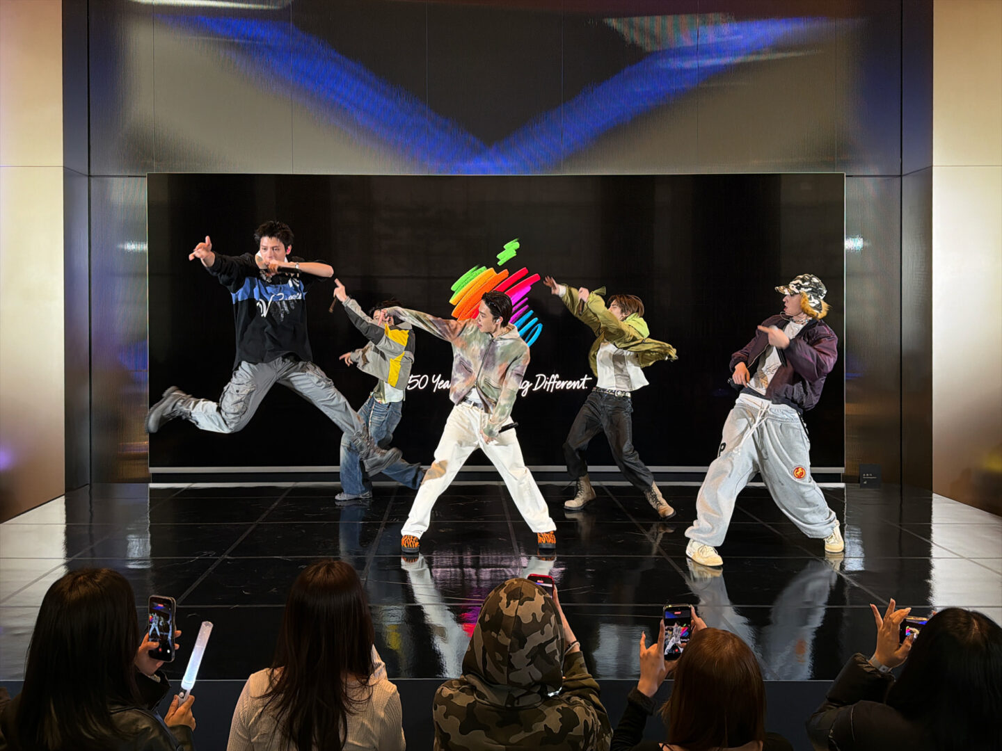 CORTIS performs in Seoul for Apple 50th