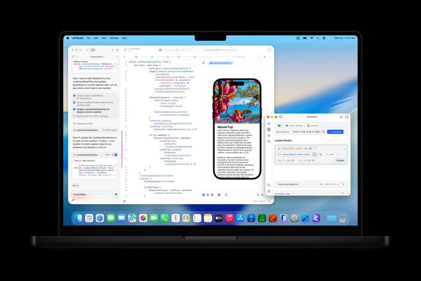 M5 MacBook Pro xCode