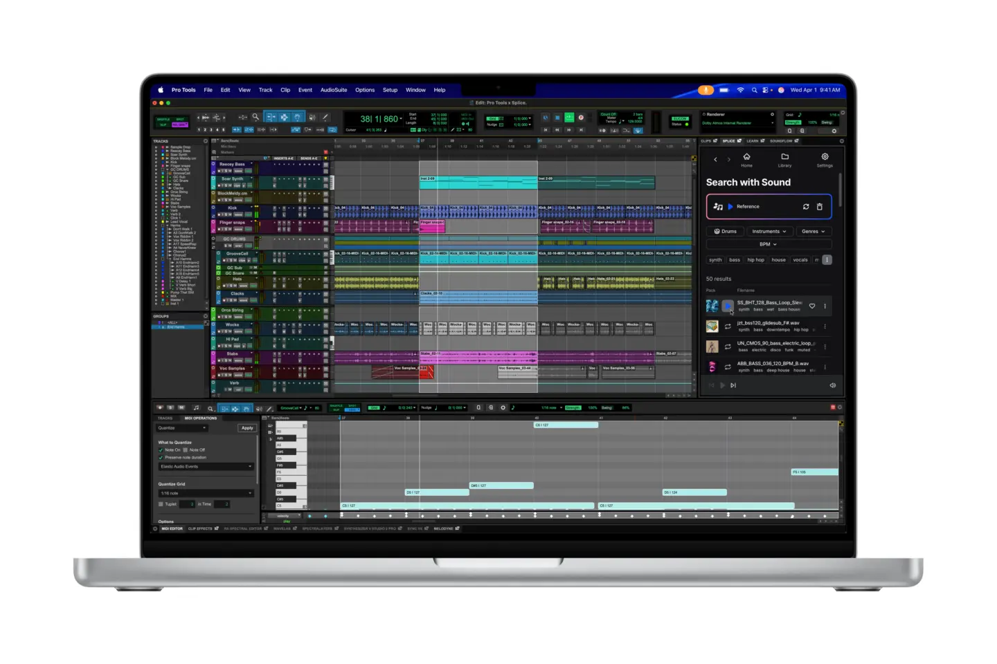 The M5 Pro / Max MacBook Pro using Avid Pro Tools