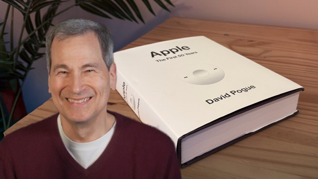 David Pogue and his book, Apple: The First 50 Years