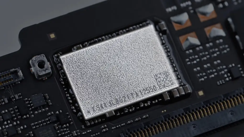 MacBook Neo SSD is a NAND chip soldered to the motherboard