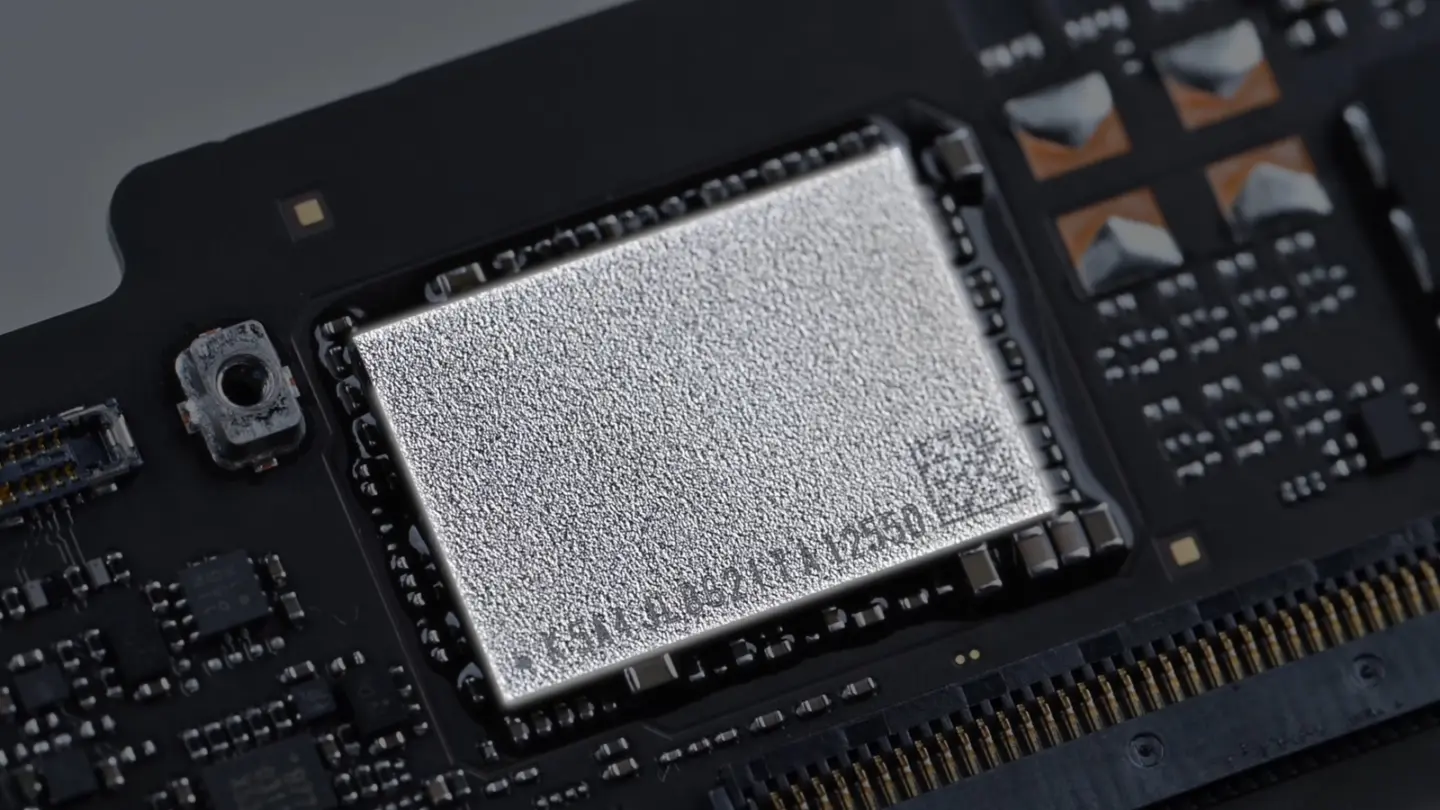MacBook Neo SSD is a NAND chip soldered to the motherboard