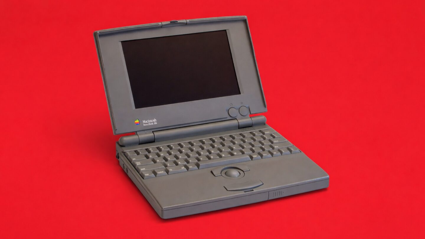 PowerBook 100 set the design for laptops until today.