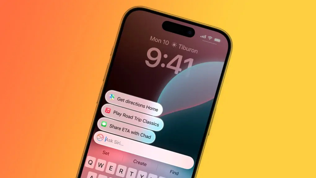 iPhone screenshot showing Siri in iOS 18, used to illustrate a story on AI upgrades coming to Siri in iOS 27