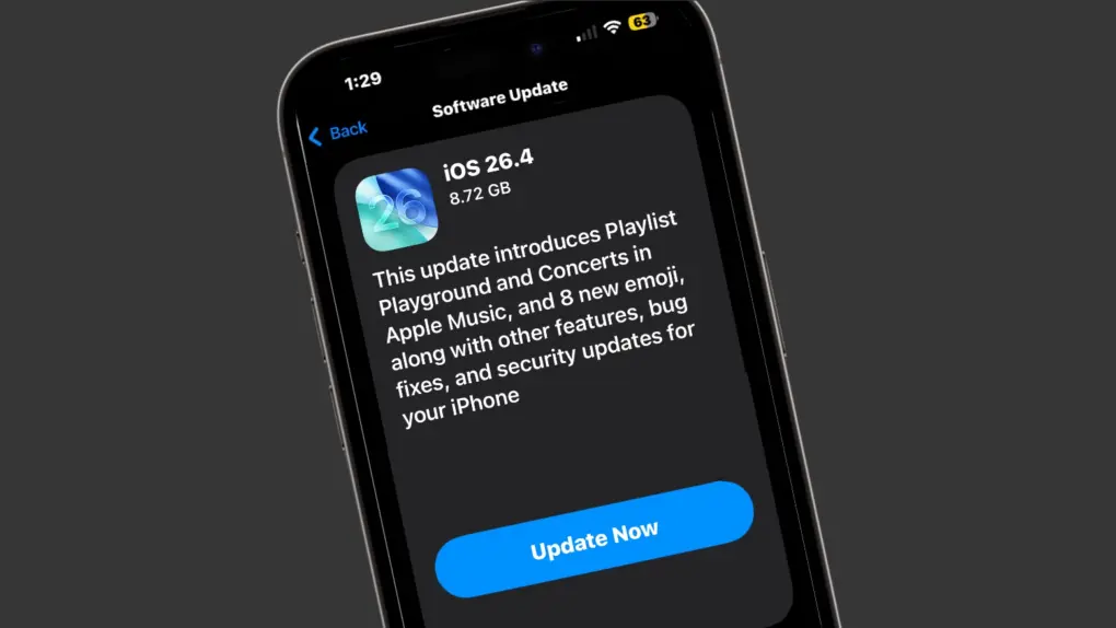 iOS 26.4 release date: Next week