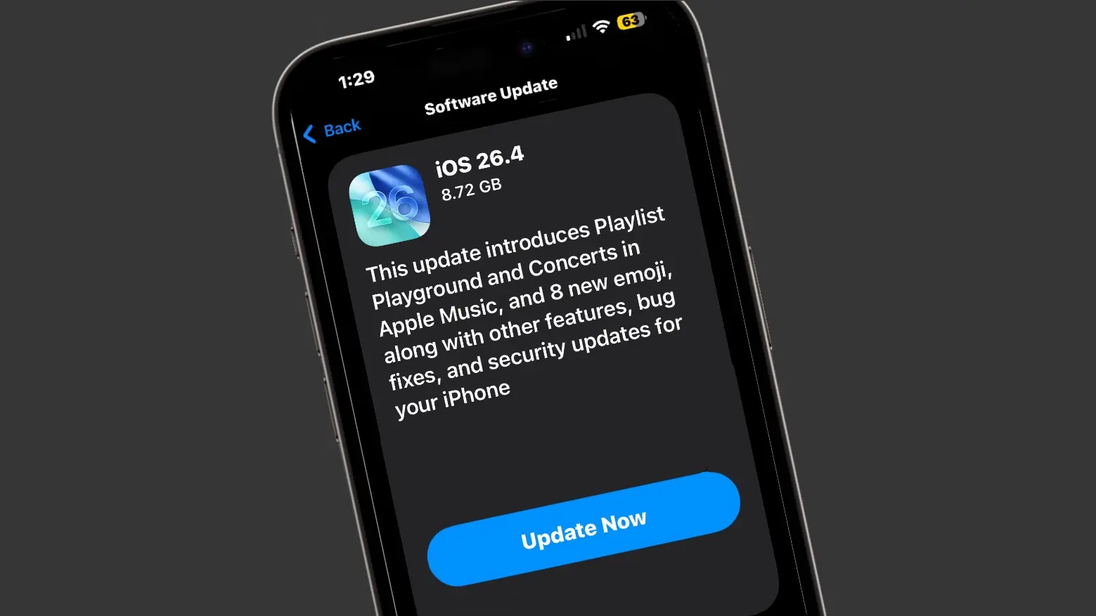 Here’s when Apple will launch iOS 26.4