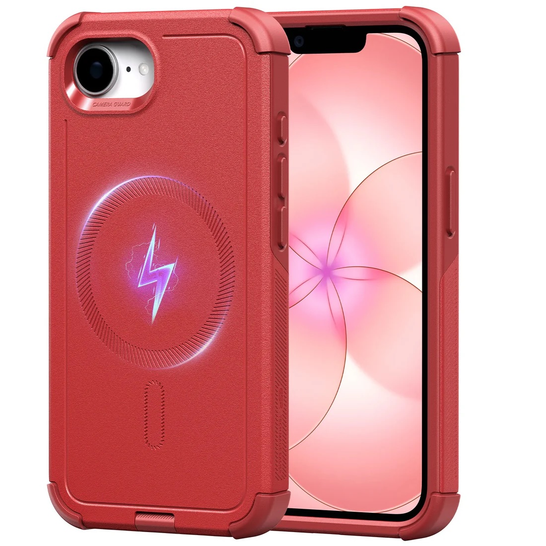 IPhone 17e Cyber Tough Magnetic Case Red ESR 236745510 ESR iPhone 17e Cyber Tough Magnetic Case