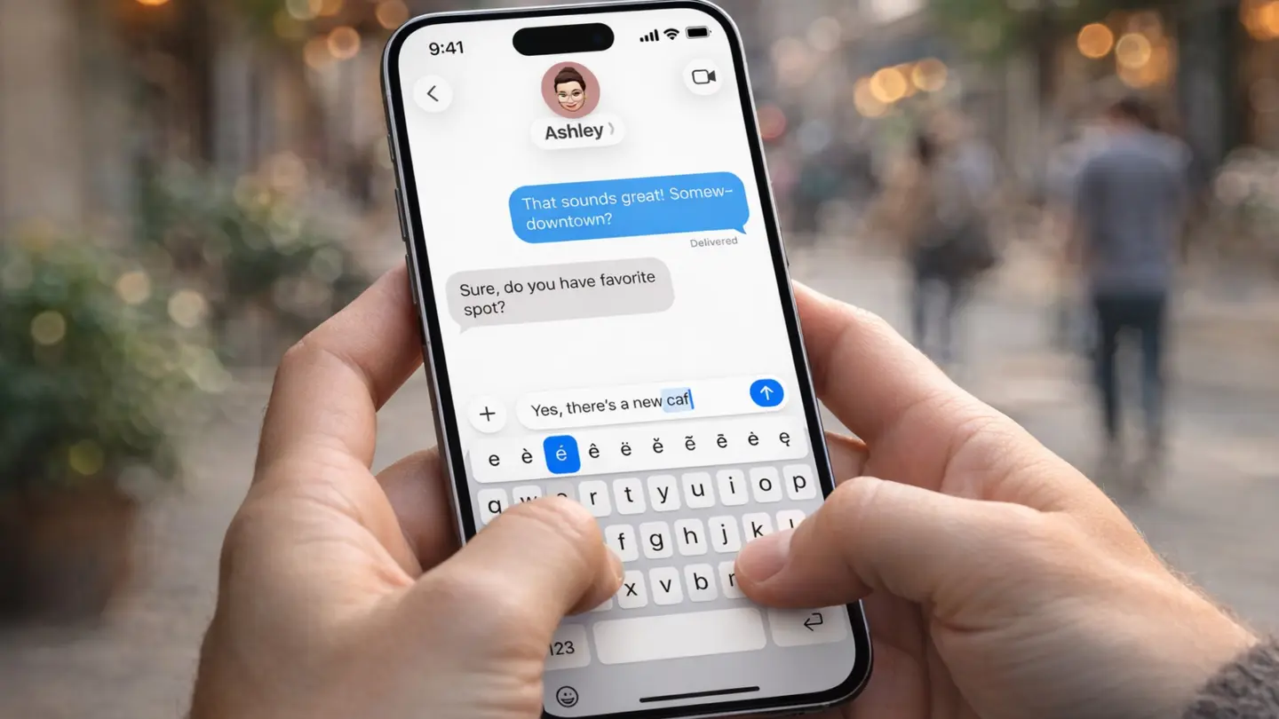 An iPhone typing problem frustrates iPhone users.