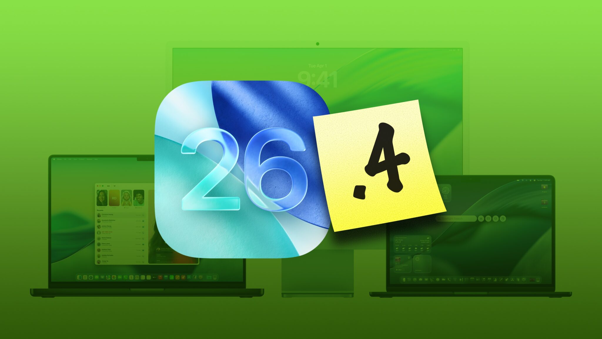 "Opdag nyhederne i macOS Tahoe 26.4: Funktioner og effekt" Post feature image