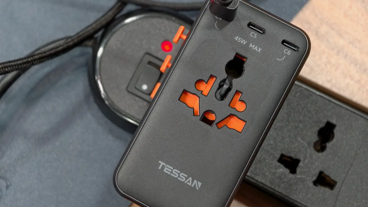 The Tessan Voyager 205W travel adapter is one-of-a-kind.