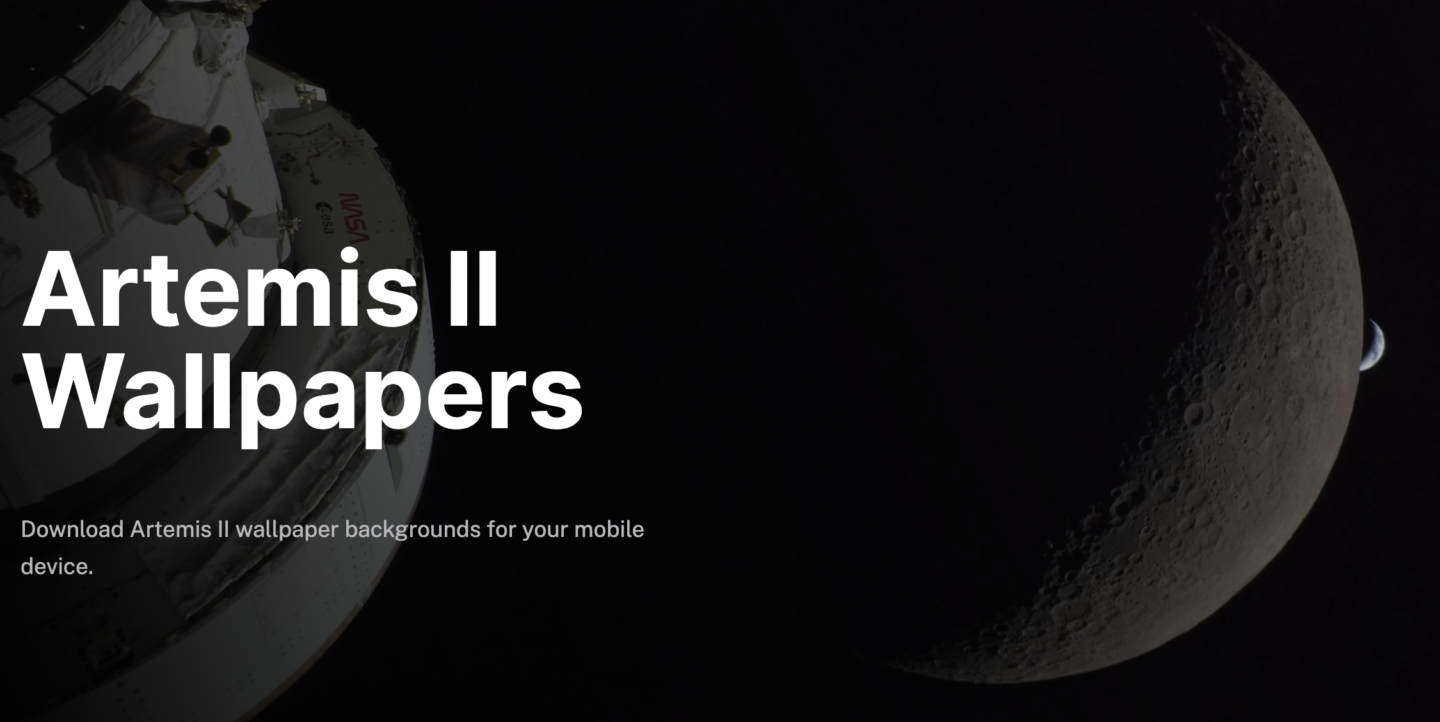 Artemis II wallpapers from NASA