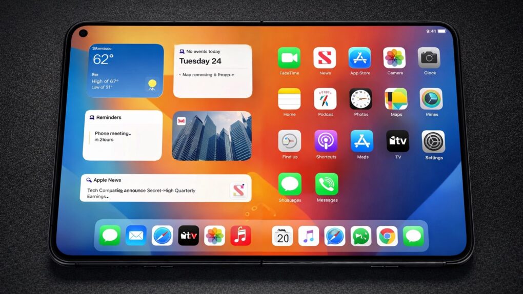 Apple increased its bet on folding iPhone success