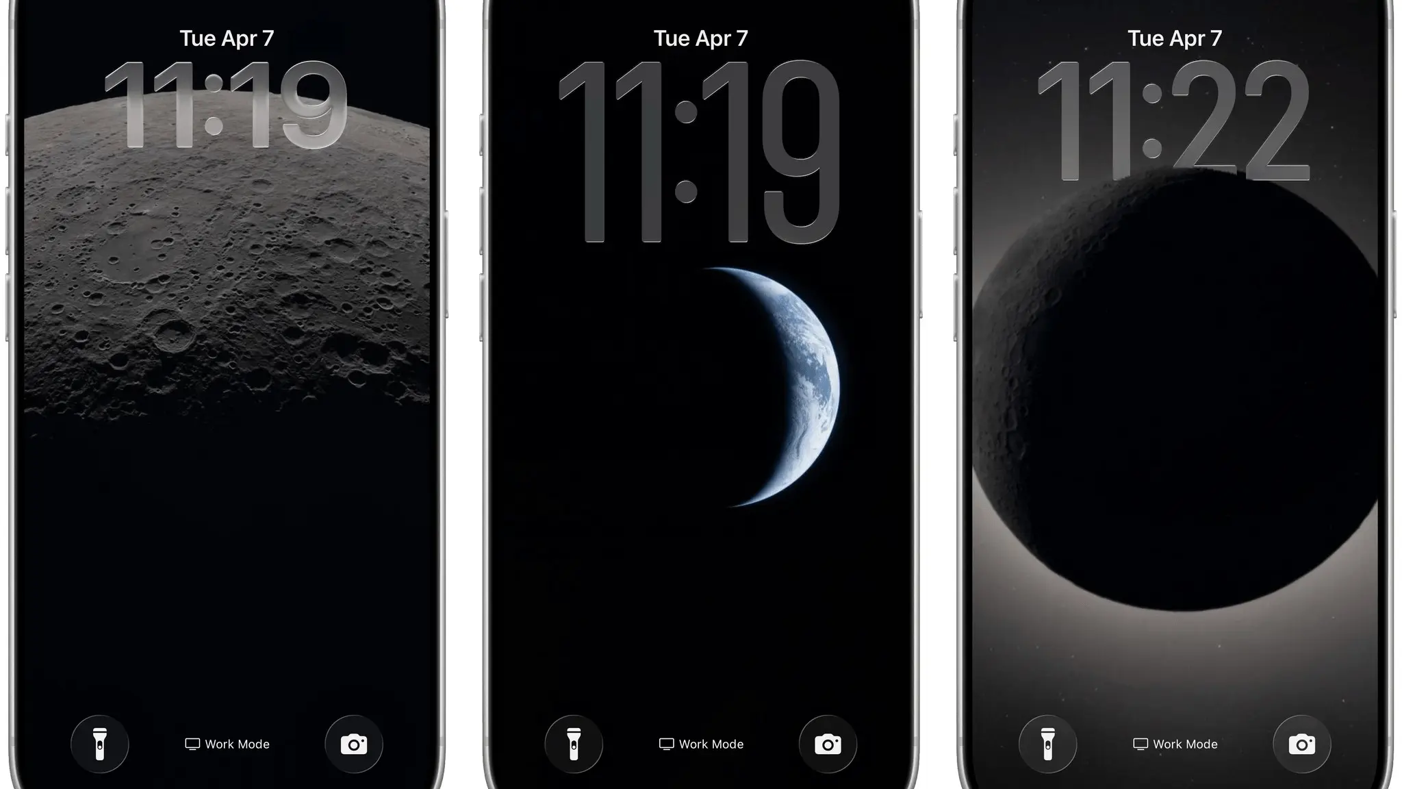 How to put stunning Artemis II moon wallpapers on your…