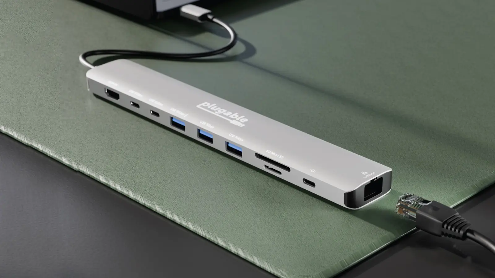 photo of New 10-port hub brings 8K video and high-speed networking to MacBooks image
