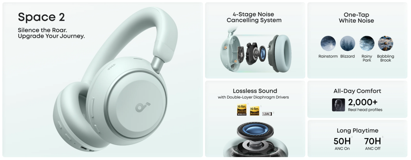 Soundcore Space 2 features