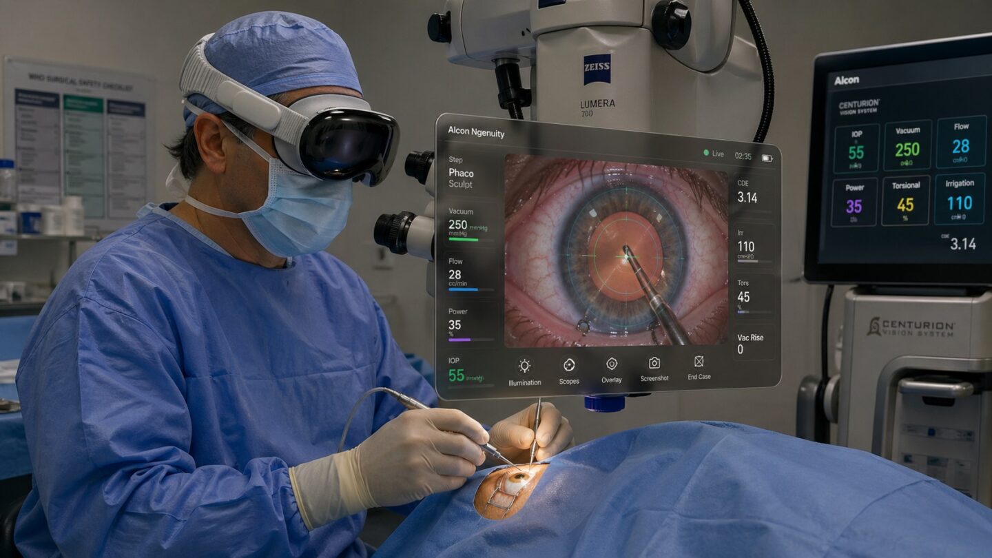 Vision Pro in cataract surgery