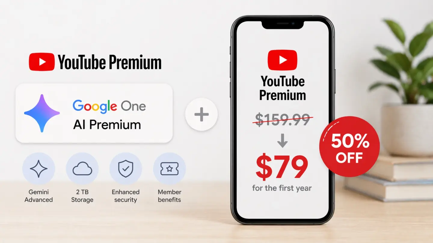 Save 50$ on YouTube Premium with AI Premium