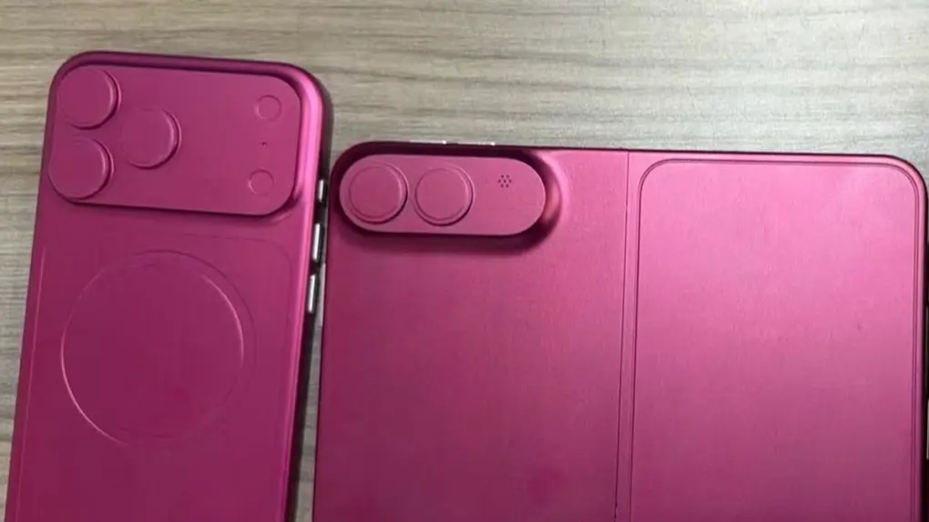 iPhone 18 Pro and folding iPhone design teased in newly leaked 'dummy' units