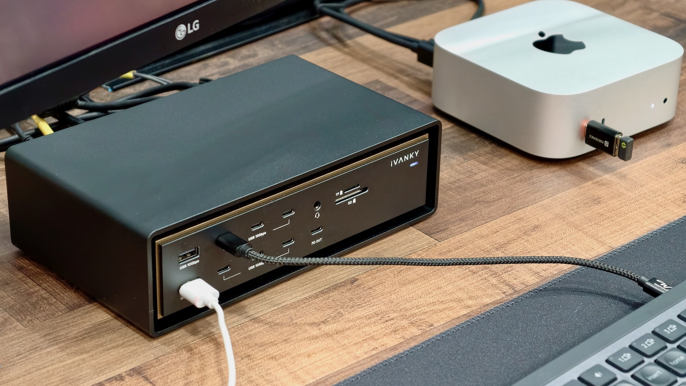 M4 Pro Mac mini and FusionDock Ultra.