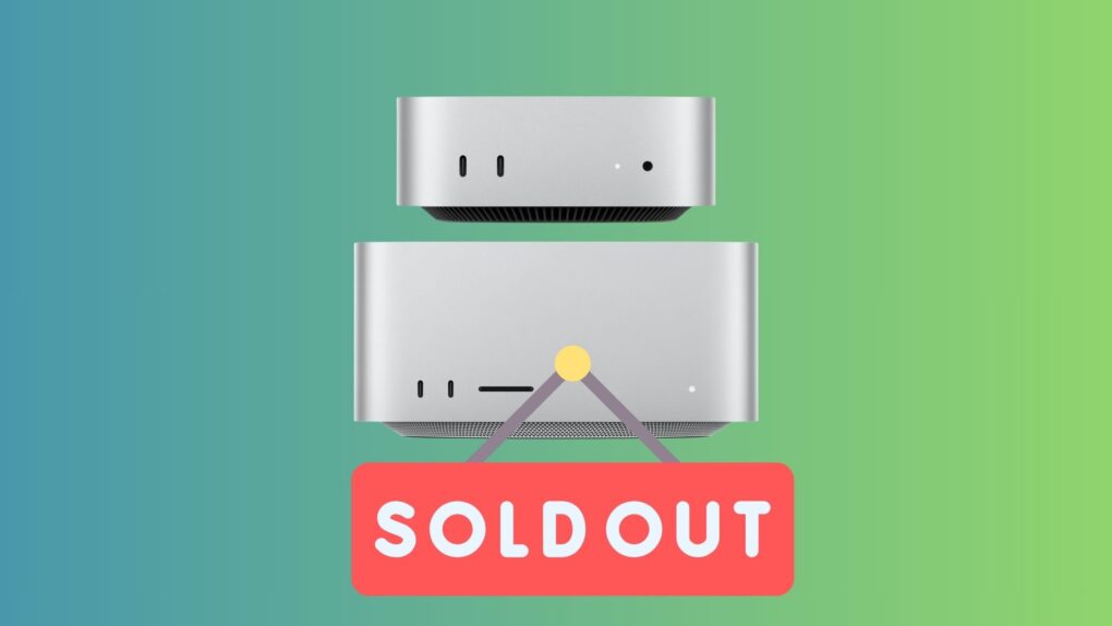 Mac Mini and Mac Studio sold out on Apple store.