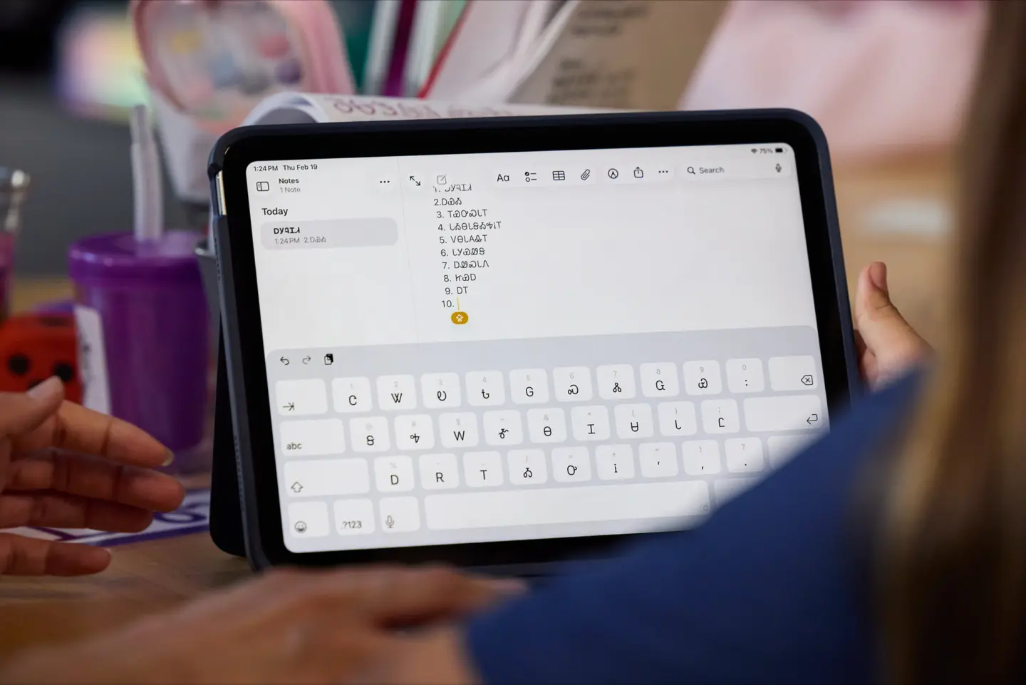 iPad and Mac revitalize Cherokee language