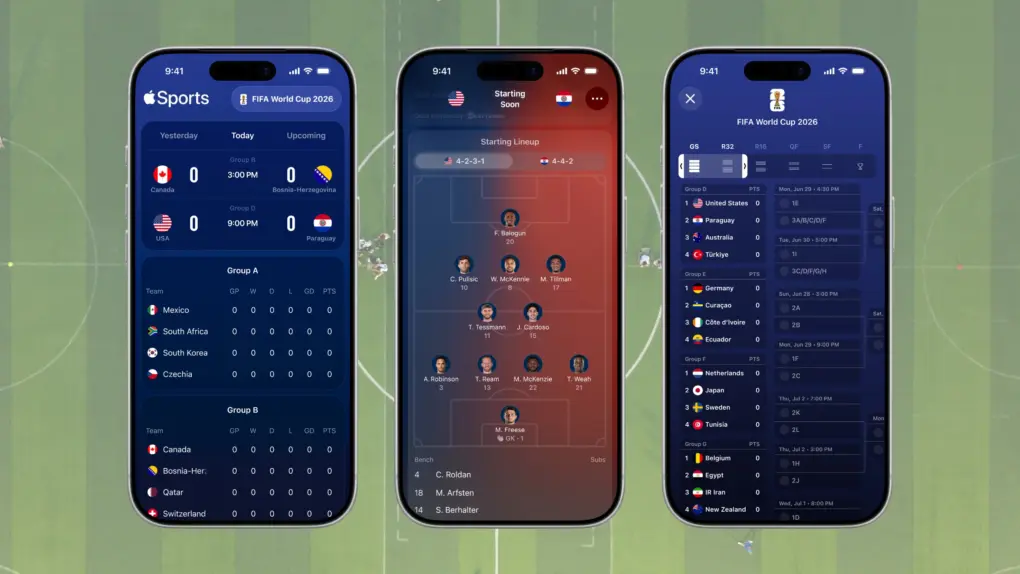 Apple Sports makes its biggest expansion yet to be ready for the 2026 World Cup.