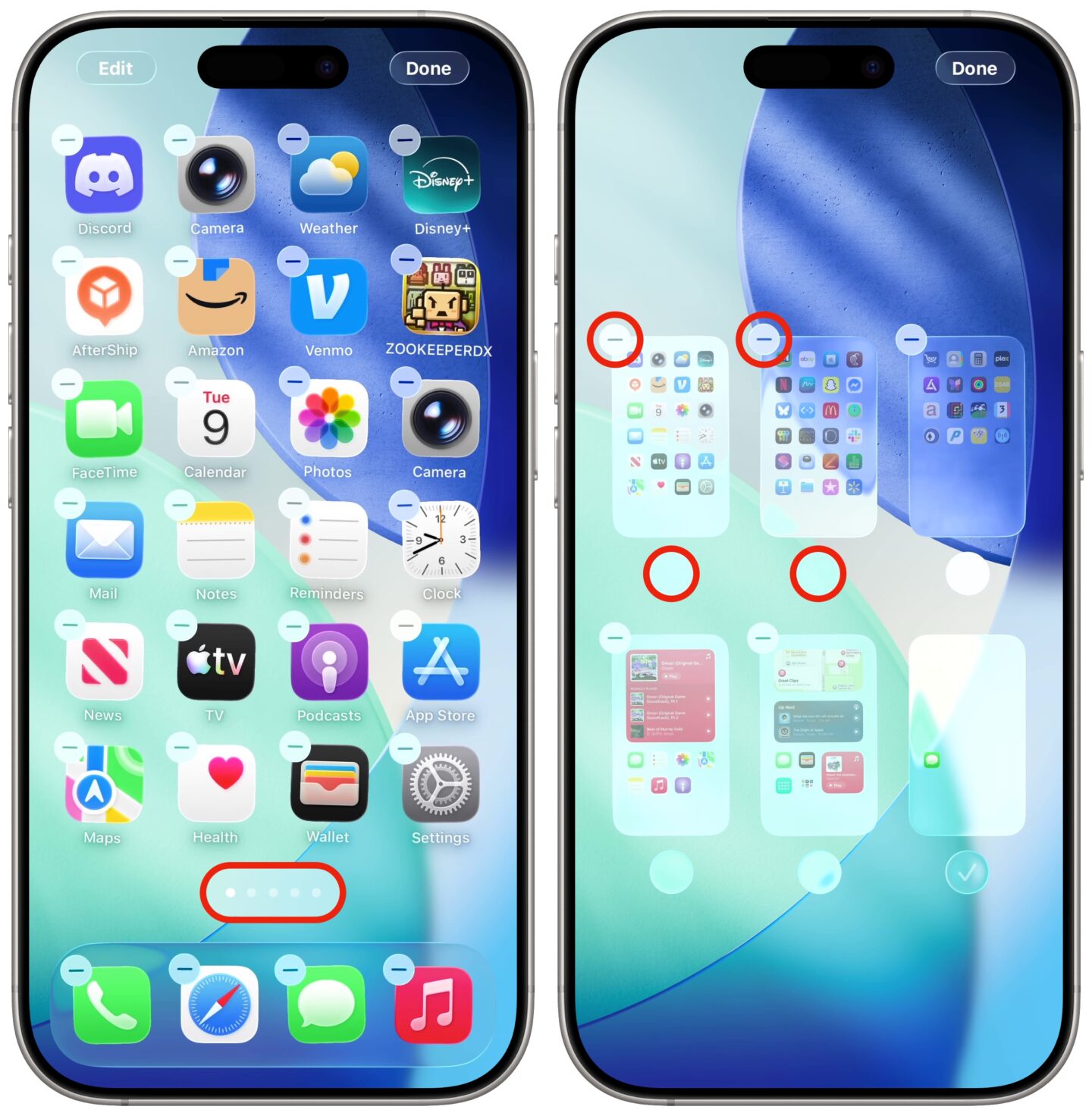 Removing a bunch of big ugly Home Screens