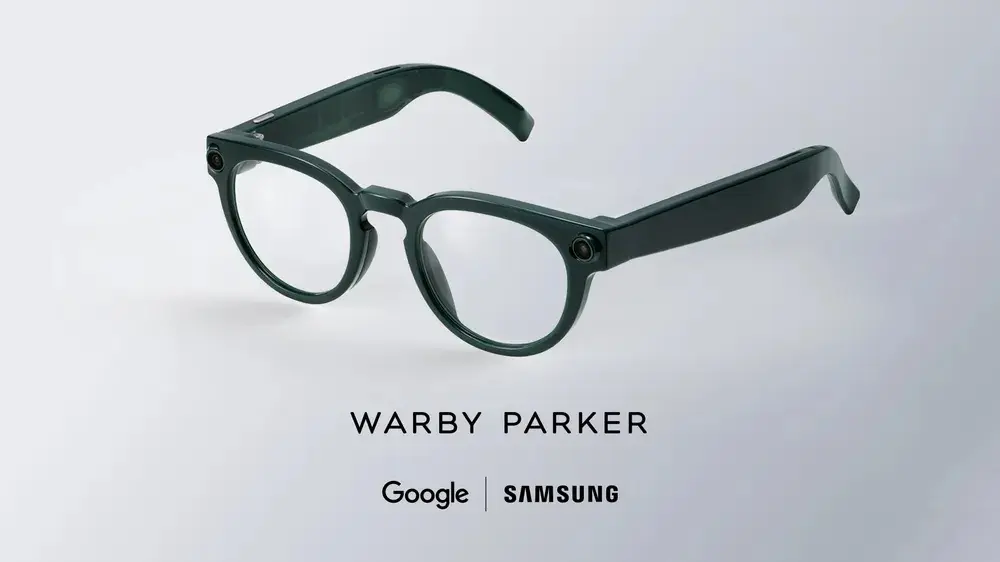 Google Warby Parker smart glasses.