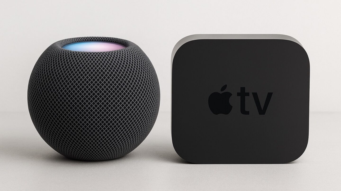 HomePod mini and Apple TV 4K