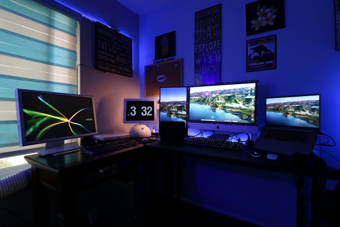 Macs old and new setup