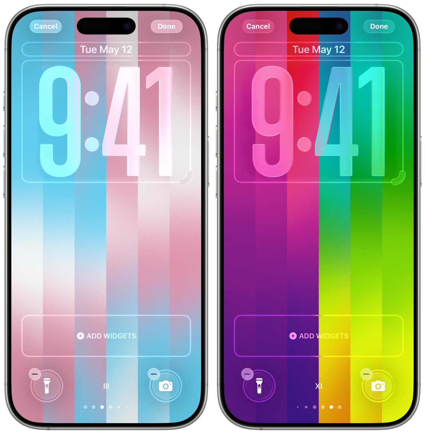 Trans and LGBTQ Pride wallpaper presets